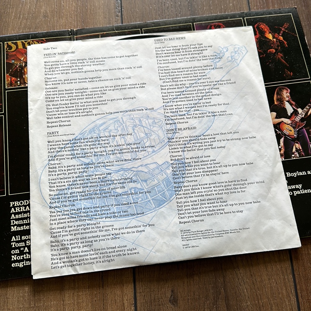 Boston Vintage Vinyl Albums - Set of TWO! - Picture 10 of 12
